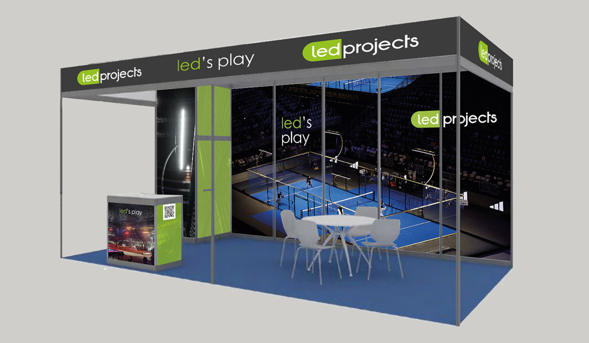 stand de led projects