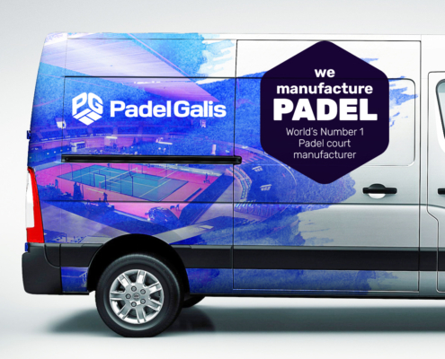 imagen corporativa para PadelGalis